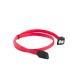 Lanberg CA-SASA-13CU-0050-R cable de SATA 0,5 m SATA 7-pin Rojo